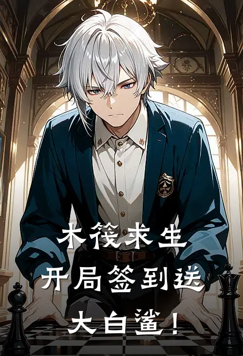 木筏求生，开局签到送大白鲨！