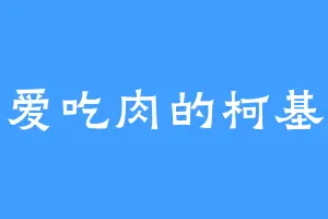 爱吃肉的柯基