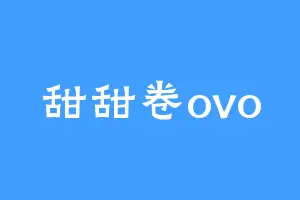 甜甜卷ovo