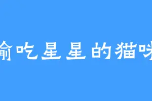 偷吃星星的猫咪