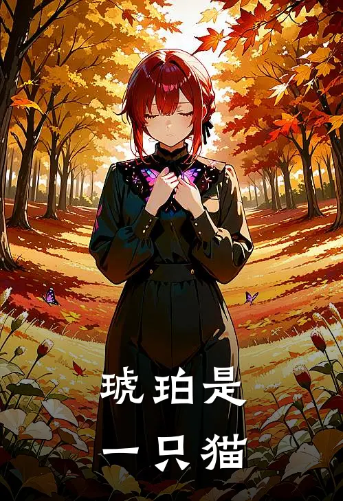 琥珀是一只猫
