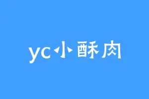 yc小酥肉