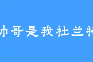 帅哥是我杜兰特