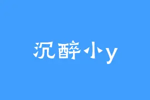 沉醉小y