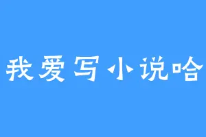 我爱写小说哈